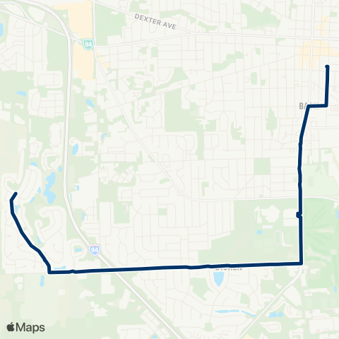 TheRide Scio Church map