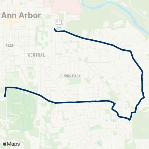 TheRide Geddes - E Stadium map