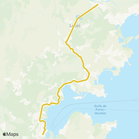 A Berlina Santa Lucia di Portivechju > Portivechju map