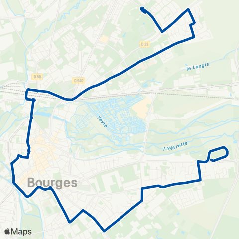 AggloBus CREPS - Hôpital map