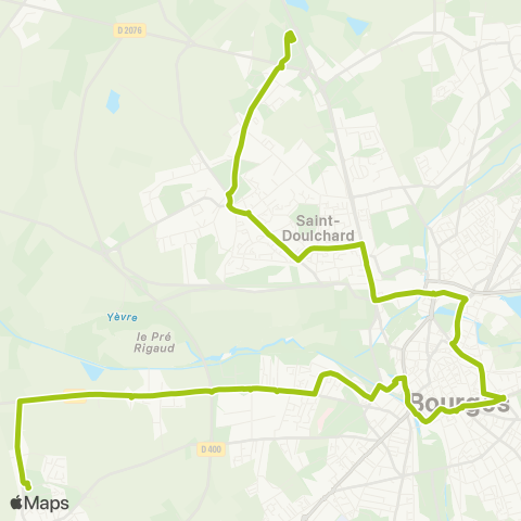 AggloBus Briou - Patureaux map