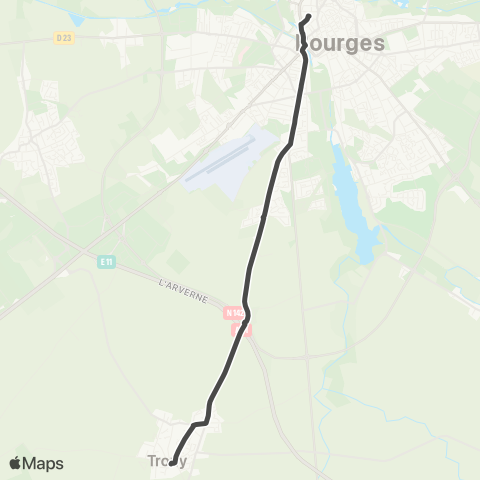 AggloBus Nation - Trouy map