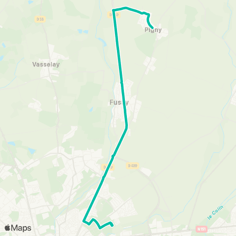 AggloBus - Lignes scolaires  map