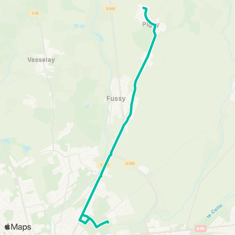 AggloBus - Lignes scolaires  map