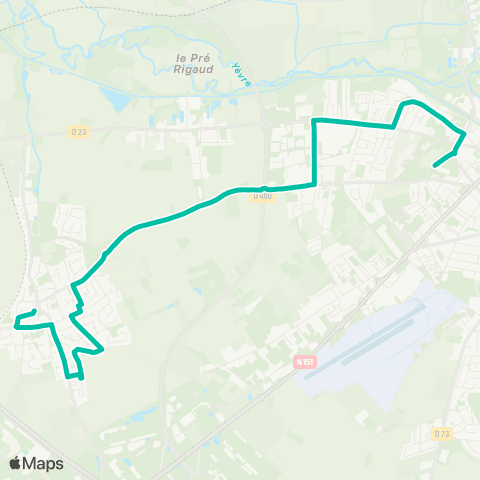 AggloBus - Lignes scolaires  map