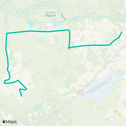 AggloBus - Lignes scolaires  map