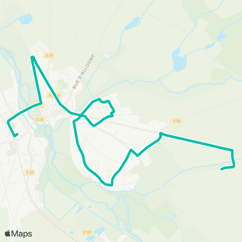 AggloBus - Lignes scolaires  map