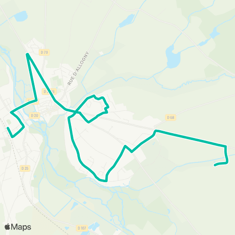 AggloBus - Lignes scolaires  map