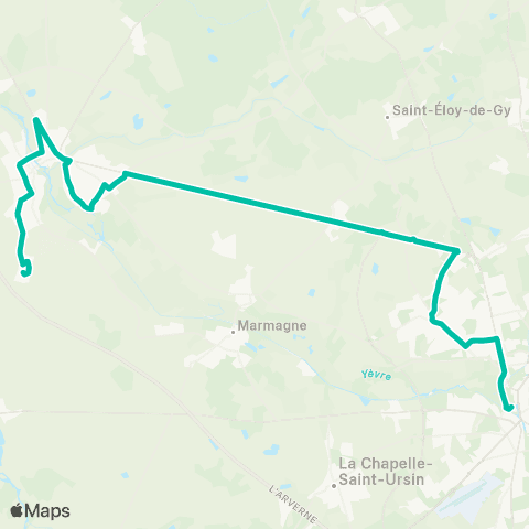 AggloBus - Lignes scolaires  map