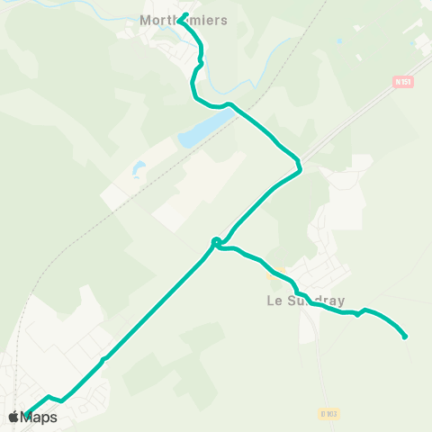 AggloBus - Lignes scolaires  map