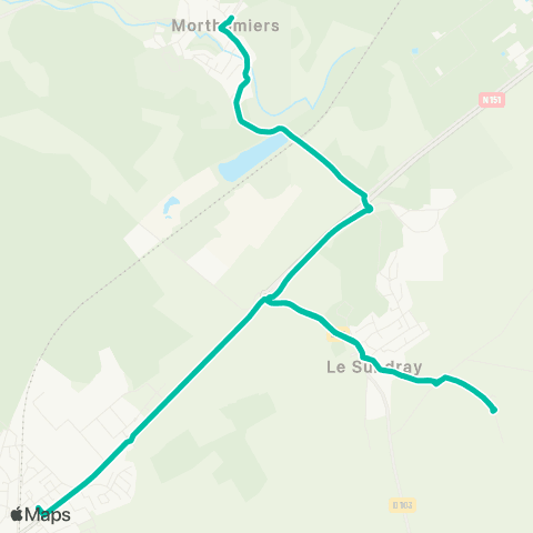 AggloBus - Lignes scolaires  map