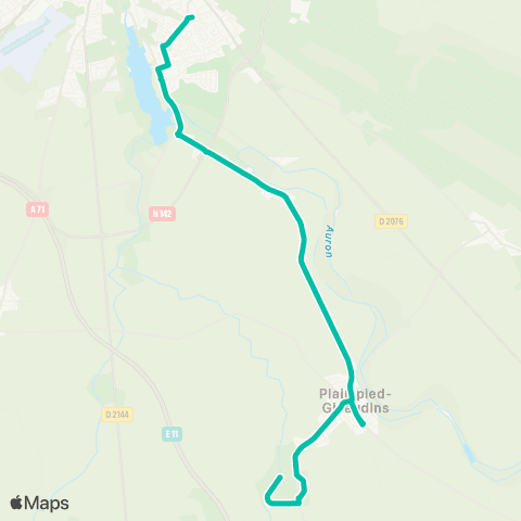 AggloBus - Lignes scolaires  map