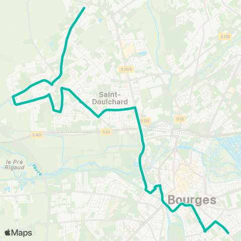 AggloBus - Lignes scolaires  map