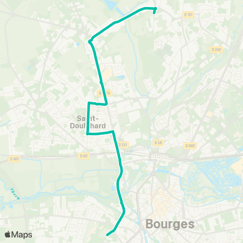 AggloBus - Lignes scolaires  map