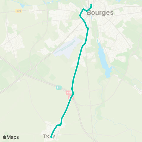 AggloBus - Lignes scolaires  map