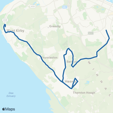 Al's Coaches Boathouse Ln - Graham Rd Grammar School map