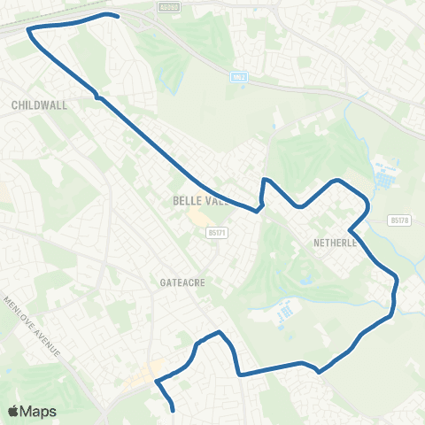 Al's Coaches Manor Road - Rimmer Avenue map