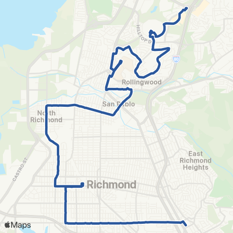 AC Transit Cutting - Market - Moyers map