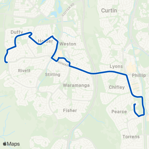 ACT School routes Melrose HS Marr St SSO map