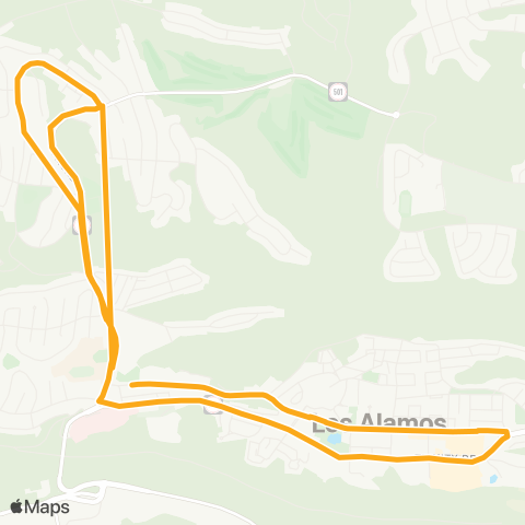 Atomic City Transit N Community Express map