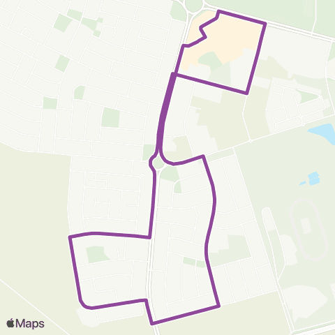 Des's Transport Whyalla Township Route 4 map