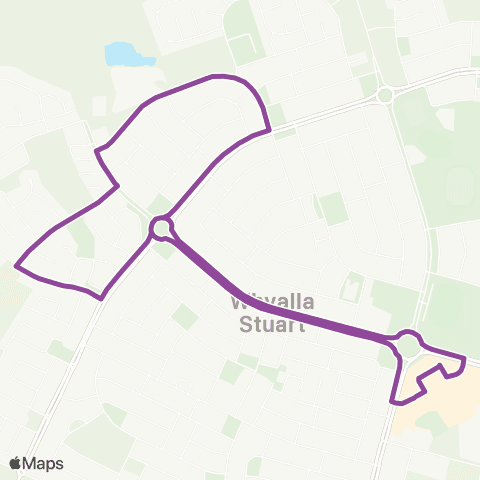Des's Transport Whyalla Township Route 5 map