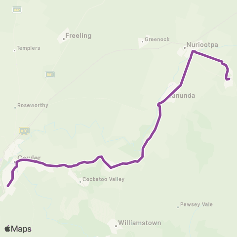 LinkSA Gawler - Angaston map