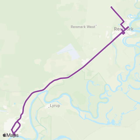 BusBiz Renmark Industry Participation Program map