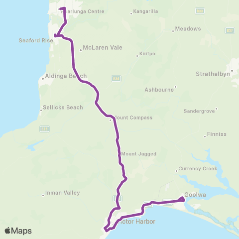 LinkSA Goolwa - Colonnades map