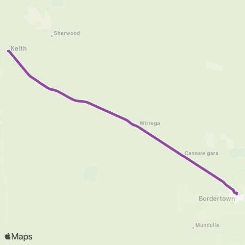 BusBiz Bordertown - Keith map