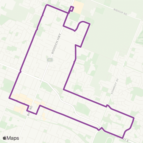 LinkSA Mount Gambier Town - North East Loop map