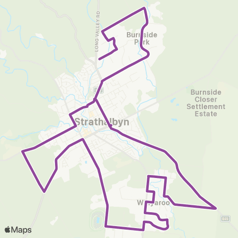 Southlink Country Strathalbyn Loop map