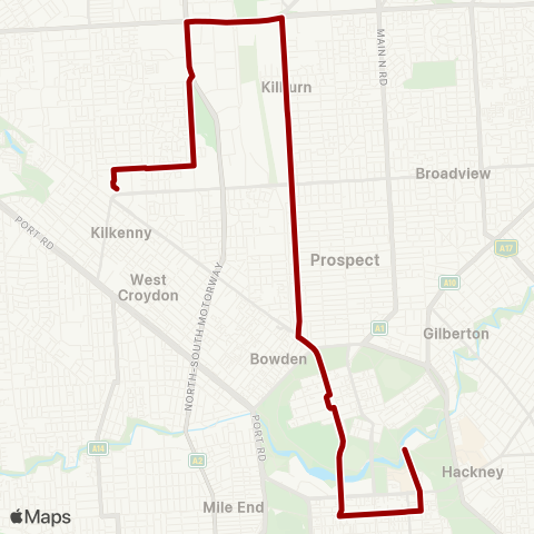 Torrens Transit Arndale Centre Interchange - City map