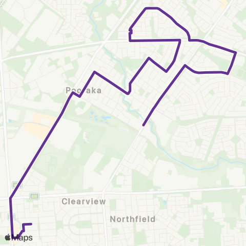 Torrens Transit Pooraka - St Gabriel's School map