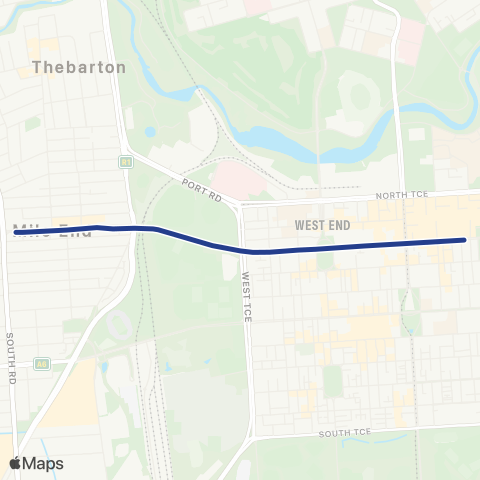 Torrens Transit City - Temple Christian College map