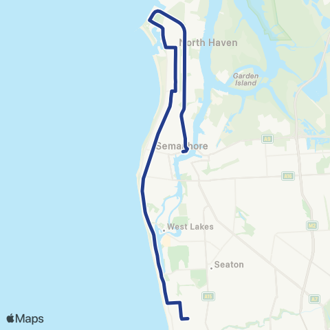 Torrens Transit St Michael's Secondary Campus - Birkenhead map