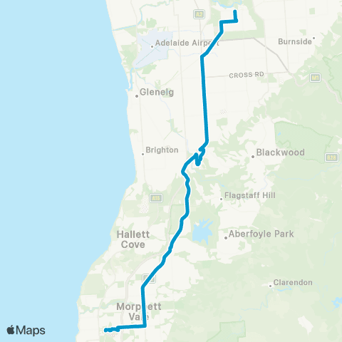 Busways Noarlunga Centre Interchange - City map