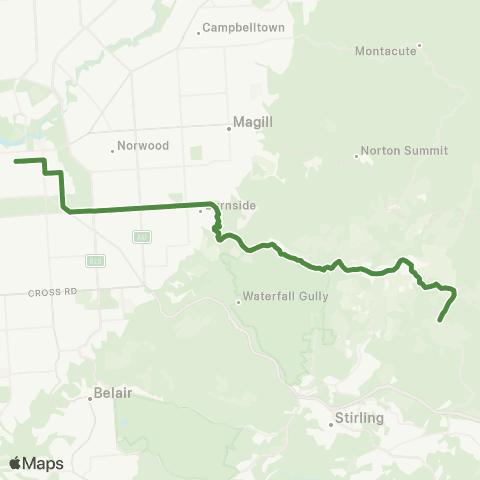 SouthLink Carey Gully - City map