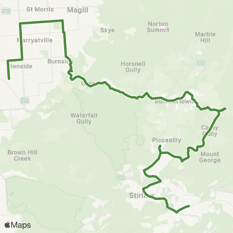 SouthLink Aldgate - Glenunga International HS map