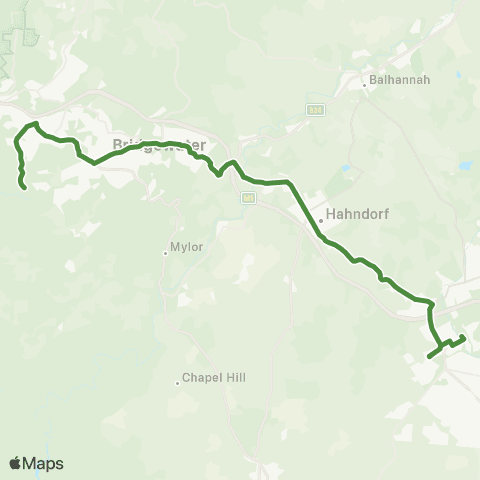 SouthLink Mt Barker - Heathfield High School map