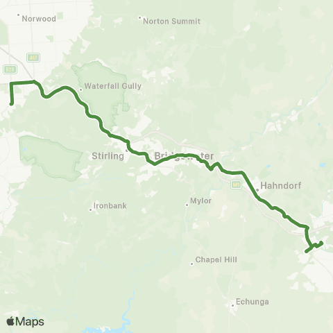 SouthLink Mt Barker - Mercedes College map