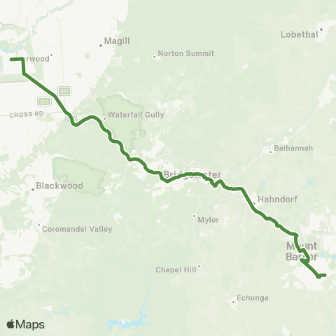 SouthLink Mount Barker Waldorf School - City map