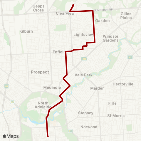 Torrens Transit Roma Mitchell Secondary College - City map