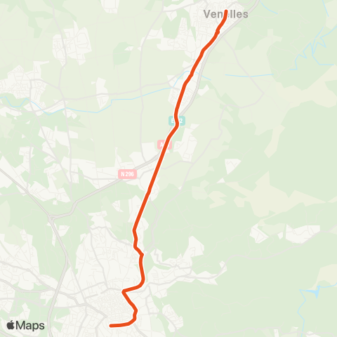 Aix en Bus 8377-1:Malherbe>Venelles / Scolaire map
