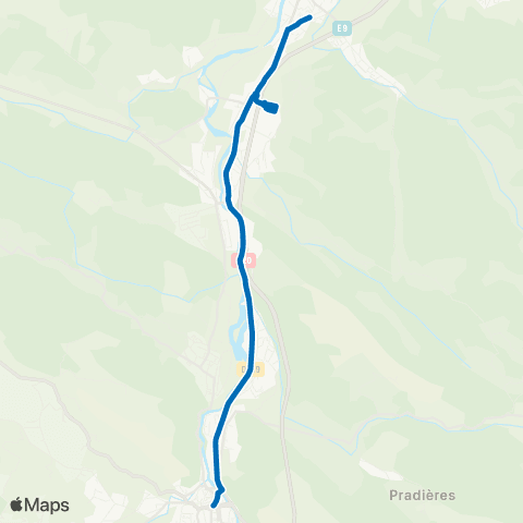 L'Agglobus Transport à la demande map