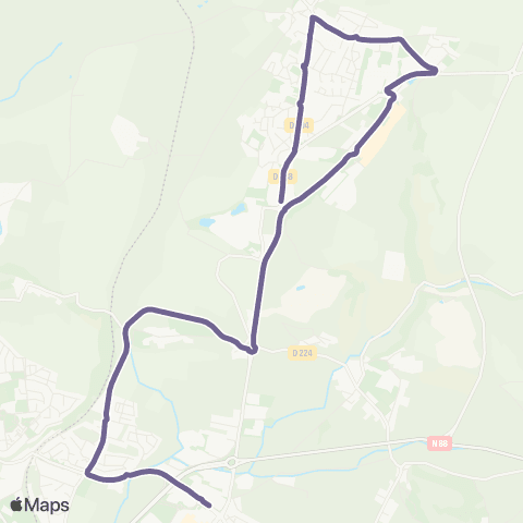 Agglobus Sebazac map