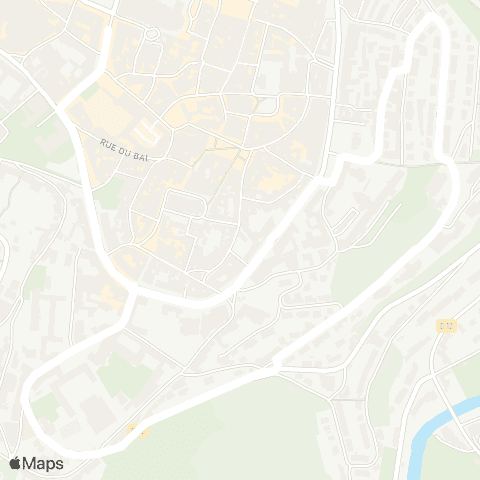 Agglobus Circuit Vert map