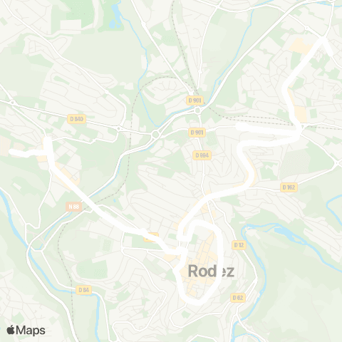 Agglobus Férié map