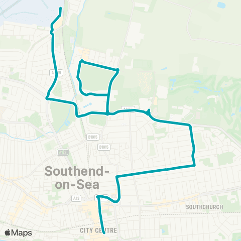Arriva Herts and Essex London Southend Airport - Travel Centre map