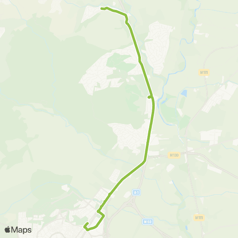 Autobuses Interurbanos San Sebastian de los Reyes - Urbanizacion Valdelagua map